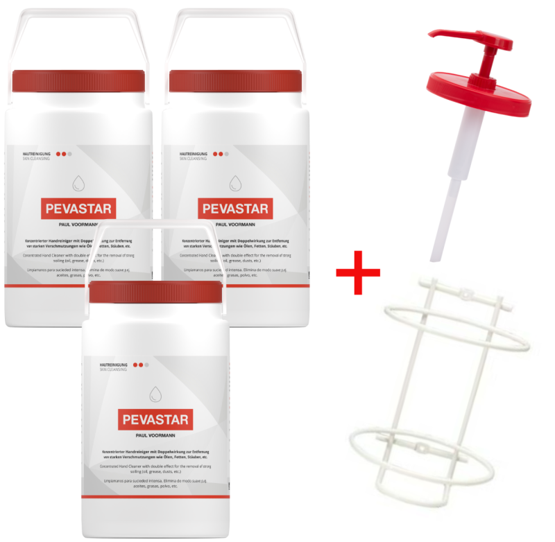 Starter Set Handreiniger Pevastar 3ltr.